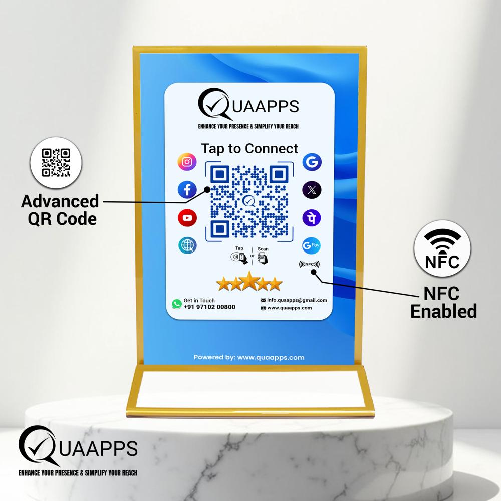 All-in One Customized-qr Code Scanner Stand - Application: Ideal For Restaurants