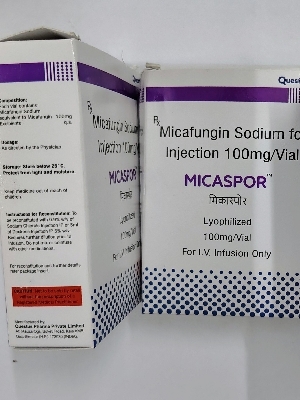 Micafungin Sodium For Injection 100Mg/Vial - Physical Form: Liquid