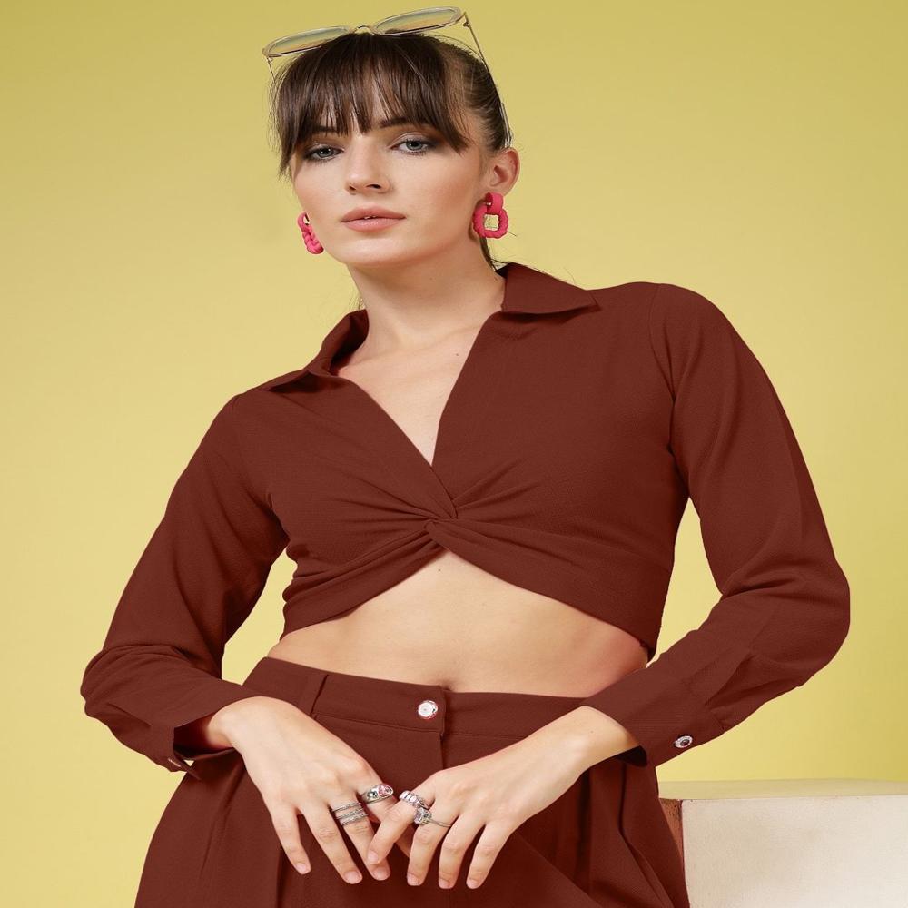 Women Relaxed Pleated Trousers