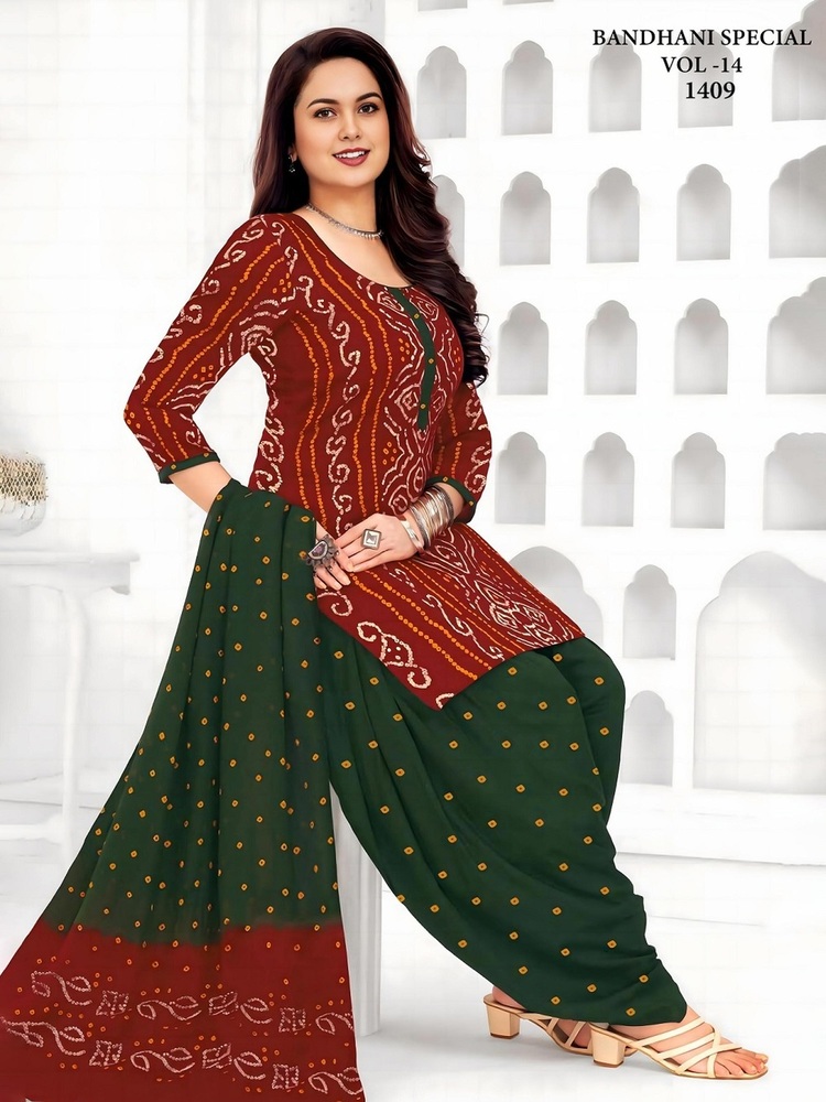 Lassa Bandhani Special vol-14  Dress material