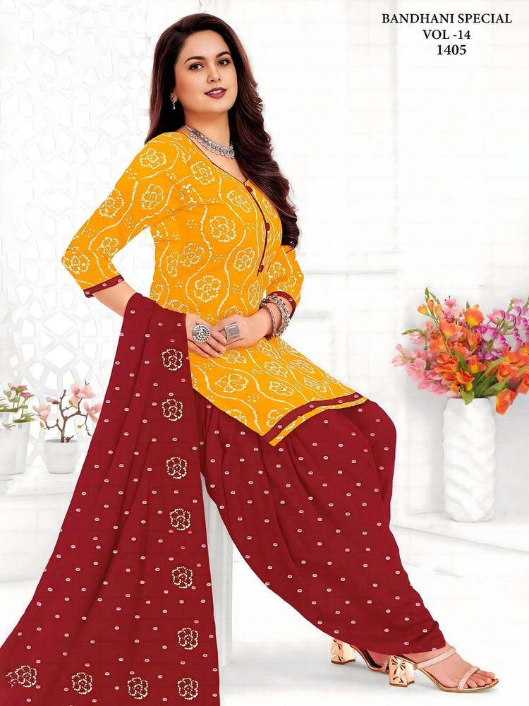 Lassa Bandhani Special vol-14  Dress material