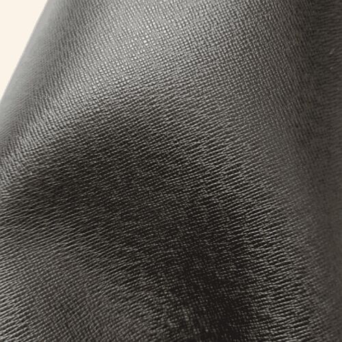 Black PU Leather Fabric