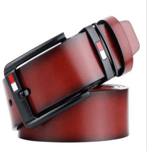 Mens Brown Casual Leather Belt