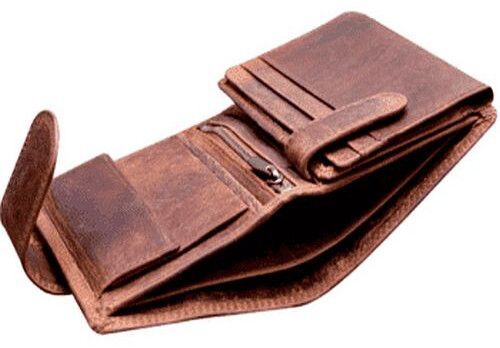 Mens Brown Leather Wallet