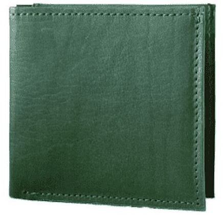 Mens Green Leather Wallet