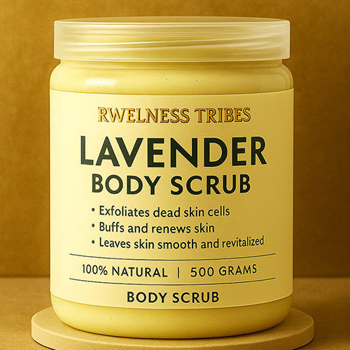 500G Lavender Body Scrub - Features: High Quality