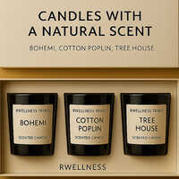 Bohemi Cotton Poplin Tree House Scented Candle