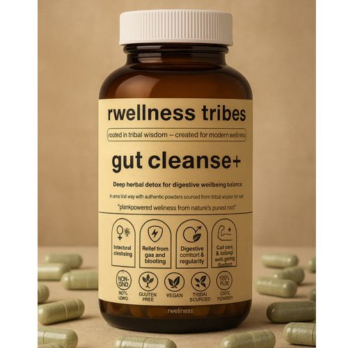 Gut Cleanse+ Deep Herbal Detox Capsules - Age Group: Suitable For All