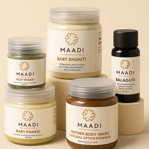 Maadi Mother And Baby Gift Set - Color: White