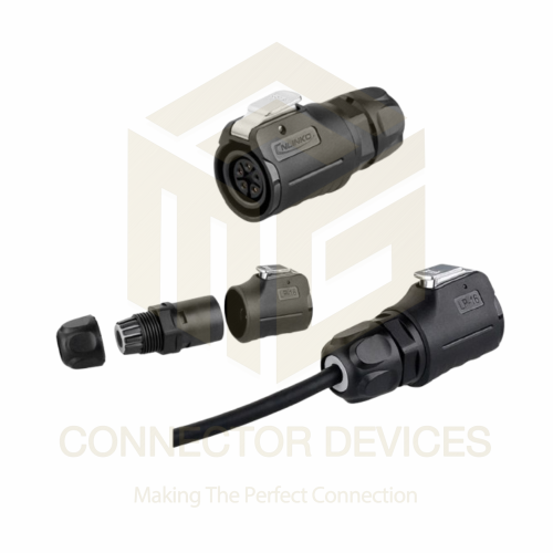 LP16 250V 5A 5Pin Female Plug IP67 Waterproof Power Connector