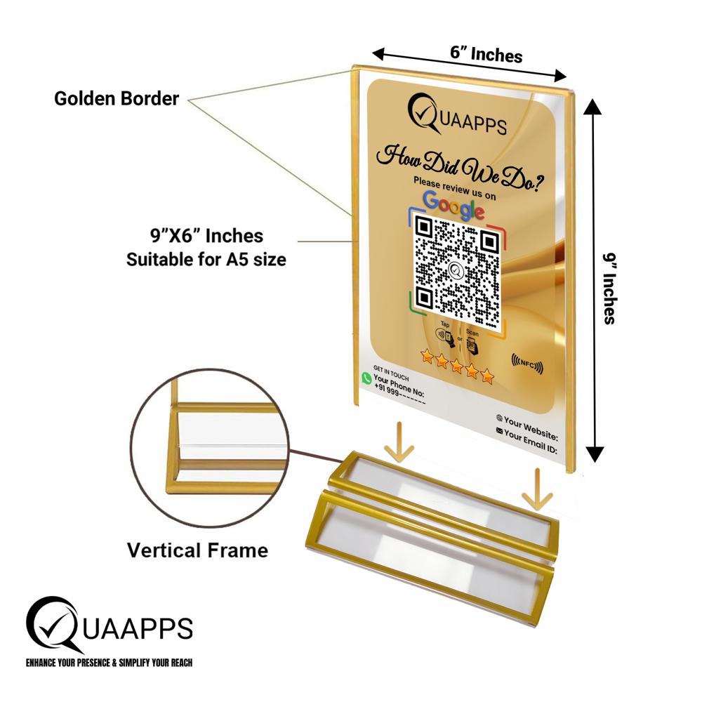 Create Your Own Google Review Scanner Stand