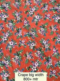 Polyester american crape print