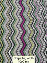 Polyester american crape print