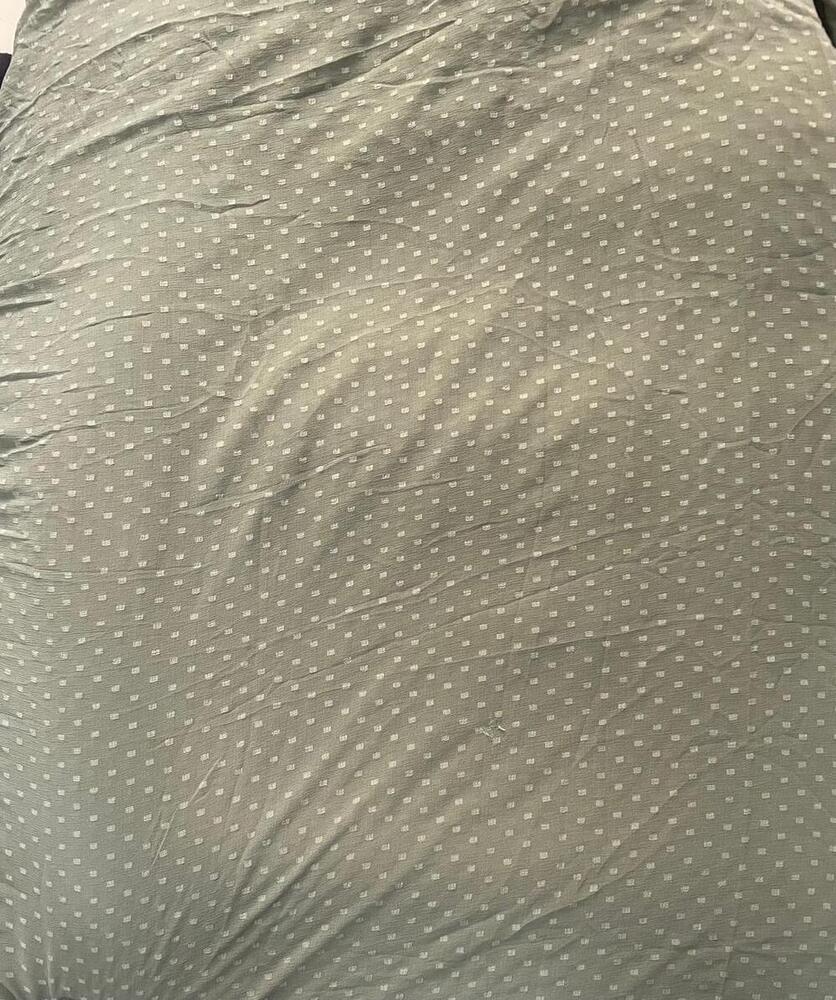Polyester chiffon dobby plain