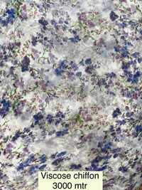 Polyester chiffon prints