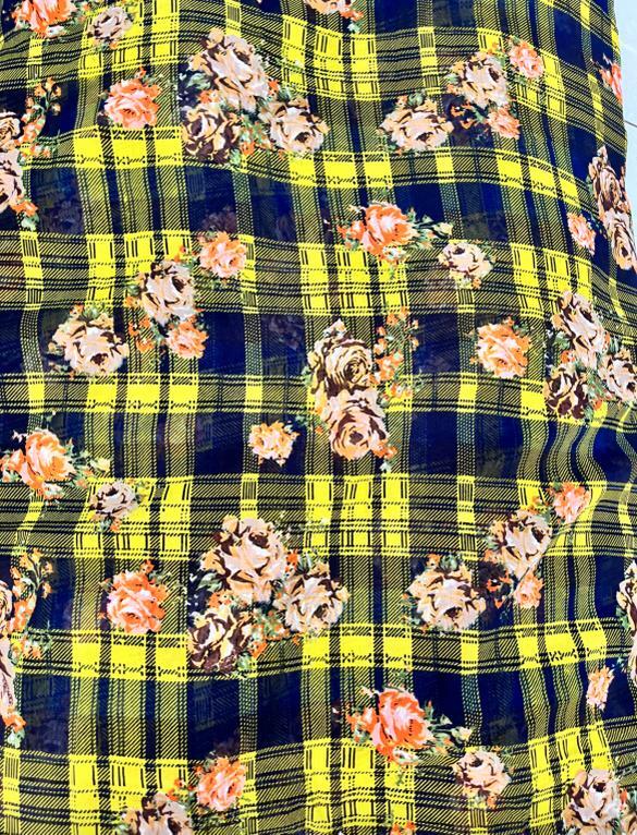 Polyester Georget prints