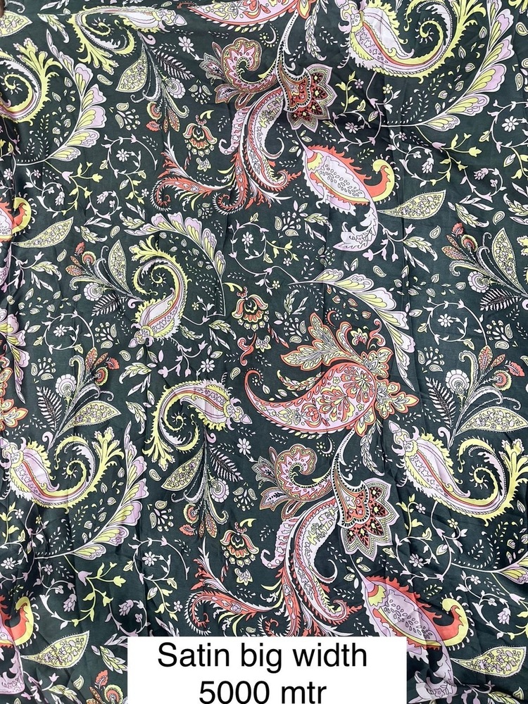 Polyester Satin Print - Application: Industrial