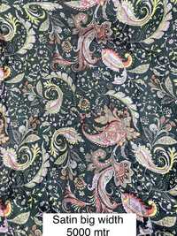 Polyester satin print