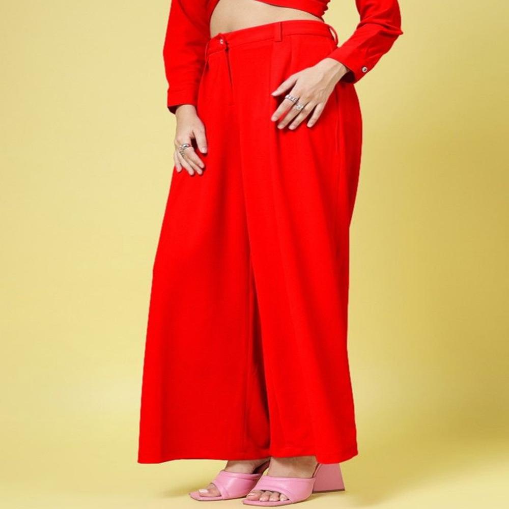 Woman Regular Fit Trousers