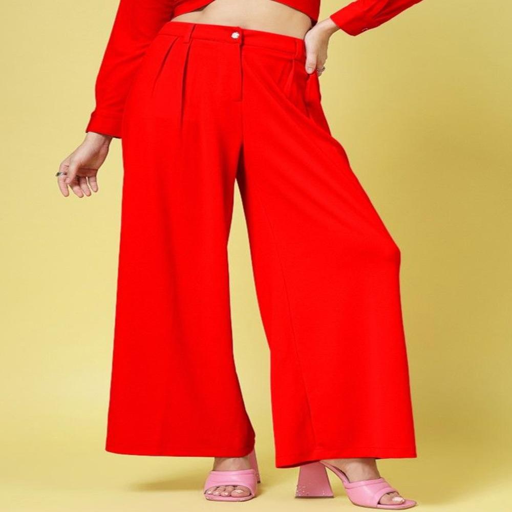 Woman Regular Fit Trousers