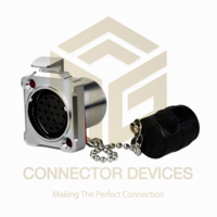 Bd24 250v 5a 19pin Female Socket Ip67 Metal Shell Waterproof Power Connector - Application: Industrial