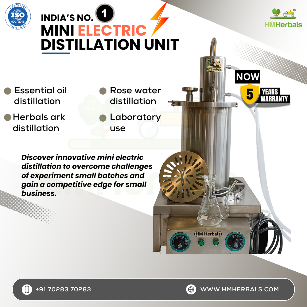 20 Liter Electric mini distillation unit