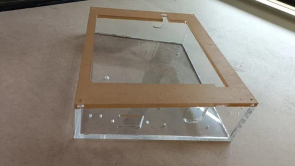 Customised Acrylic Box - Finishing: Glossy Lamination
