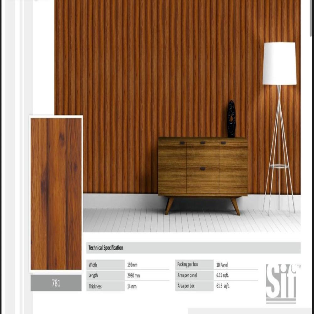 SIF SERIES 14mm WPC FLUTED LOUVER PANEL 