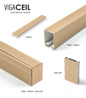 Premium uPVC Baffle Tubes vigaceil By Re Imagine Creative Decor