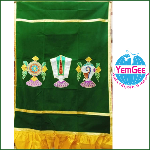 Temple Screen Cloth - Color: Multicolor