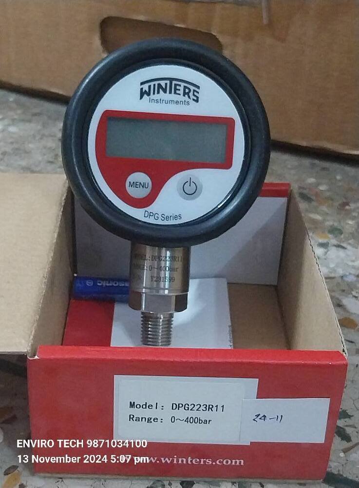 Winters Canada Digital Pressure Gauge MODEL - DPG215 RANGE - 0-160 PSI