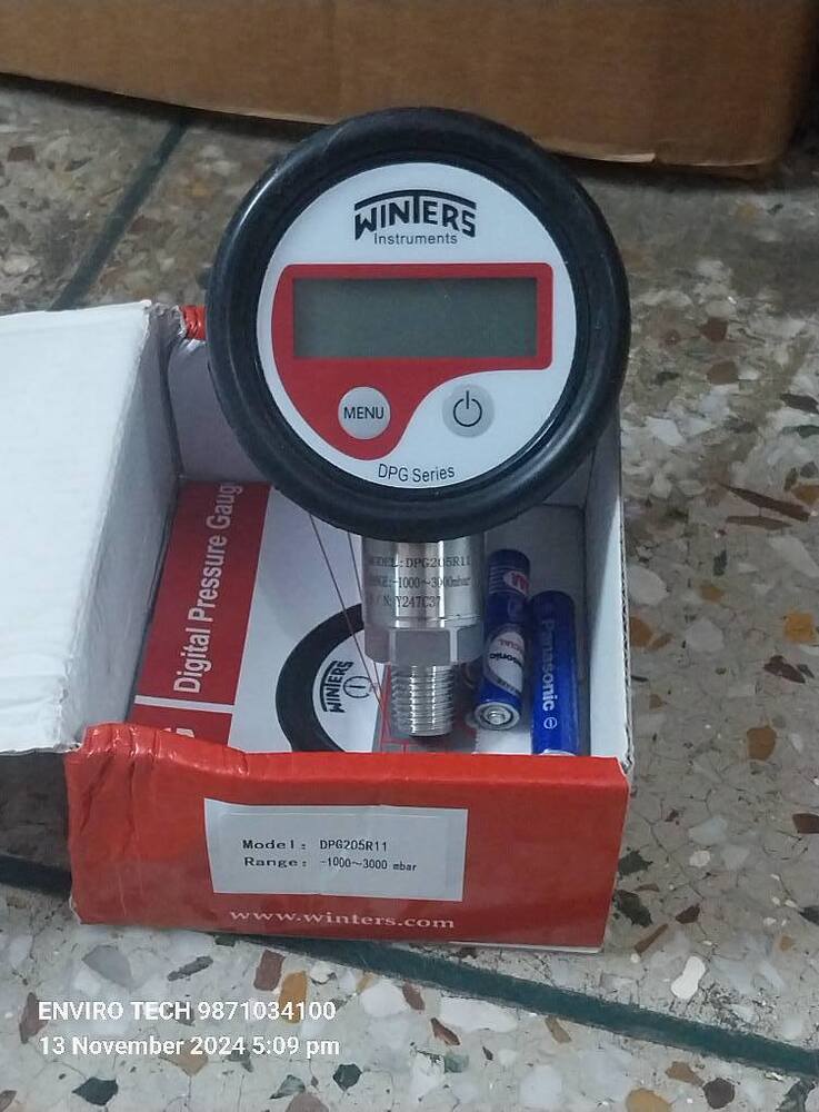 Winters Canada Digital Pressure Gauge MODEL - DPG215 RANGE - 0-160 PSI