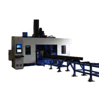 Competitive Price 3d Metal Drilling Bhd500 Cnc H Beam Channel Beam Drilling Tapping And Marking Machine Line - Warranty: Yes