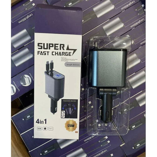 4 In 1 Car Charger - Feature: Good Quality