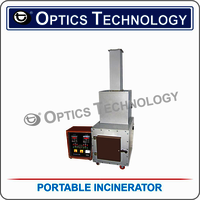 Portable Incinerator - Mild Steel, Capacity: 1-7 Kg, Color: Ms, Power: 220v, Lower Chamber Temp: 850-900â°c / Upper Chamber Temp: 1050â°c | Ideal For R&d Labs & Veterinary Colleges