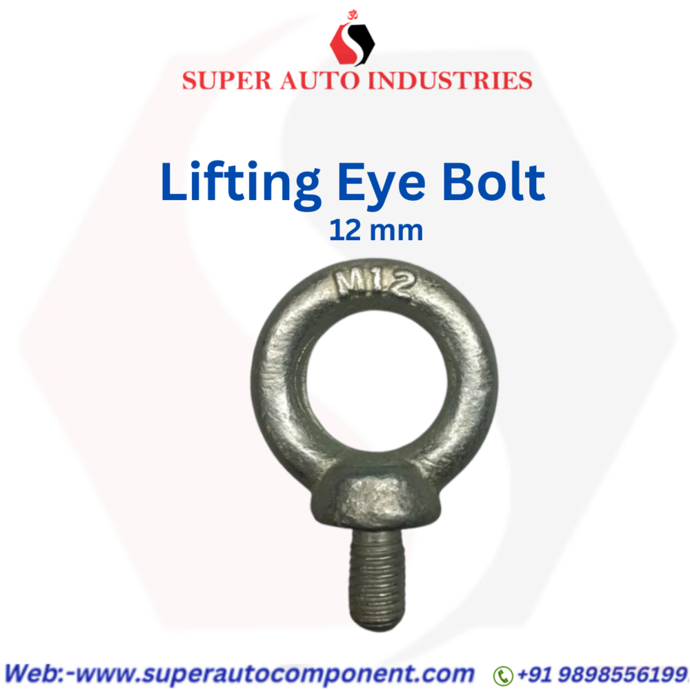 Forged Ms Eye Bolts - Color: Grey