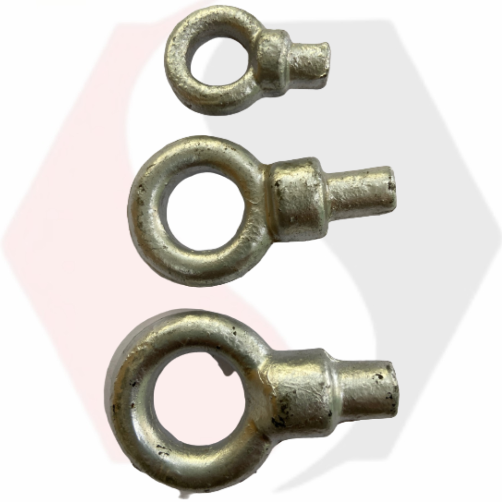 Forged Ms Eye Bolts - Color: Grey