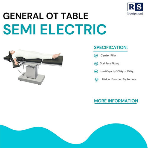 General Semi Electric  OT Table
