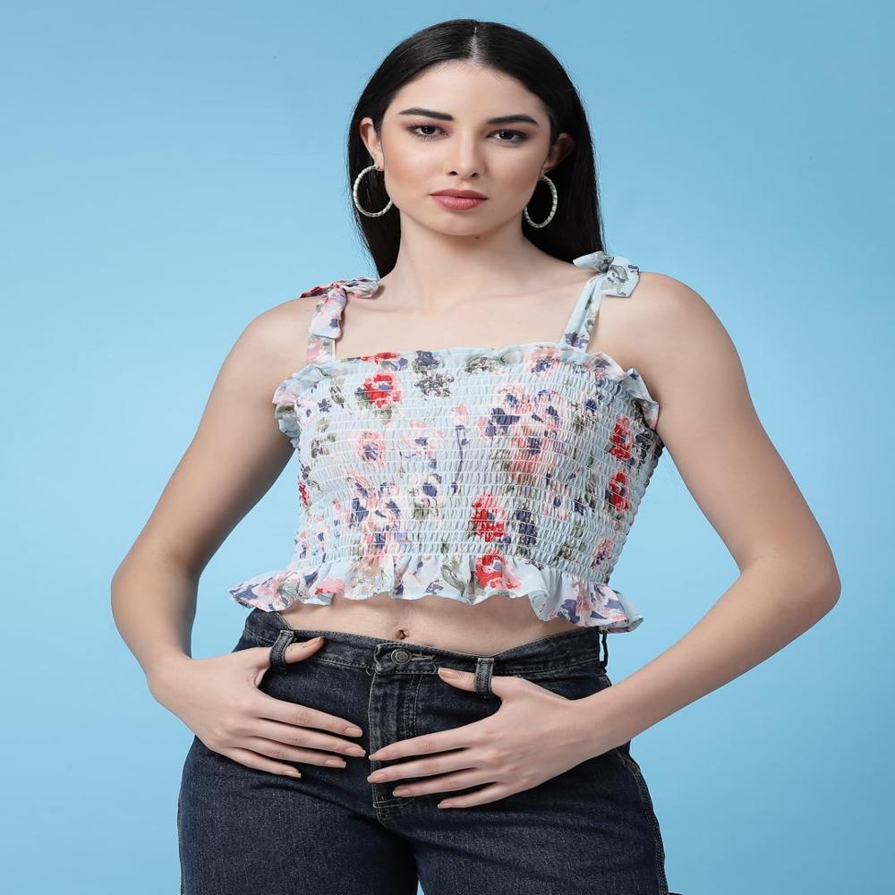 Women's Floral Relaxed Fit Top