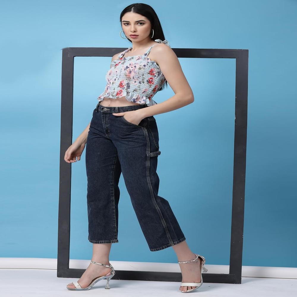 Women's Floral Relaxed Fit Top