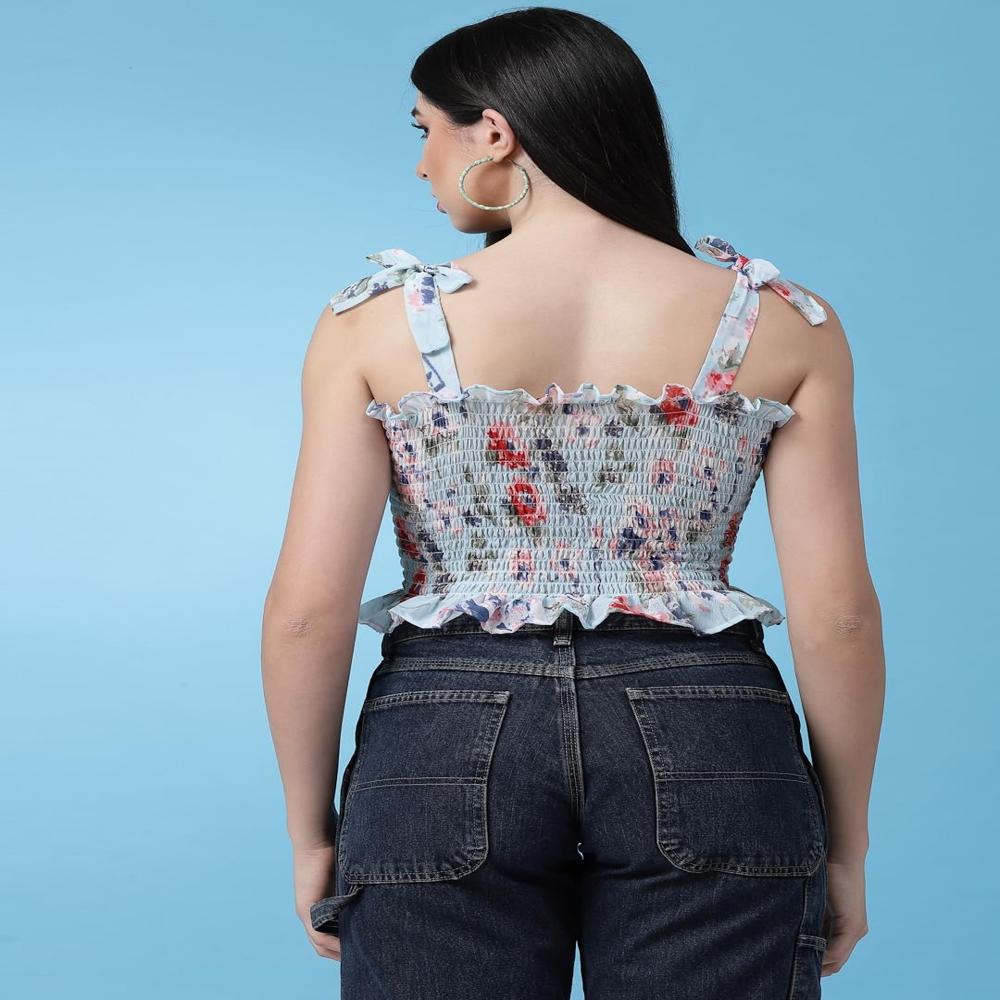 Women's Floral Relaxed Fit Top