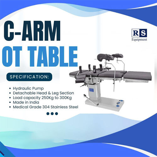 C Arm Hydroulic OT Table