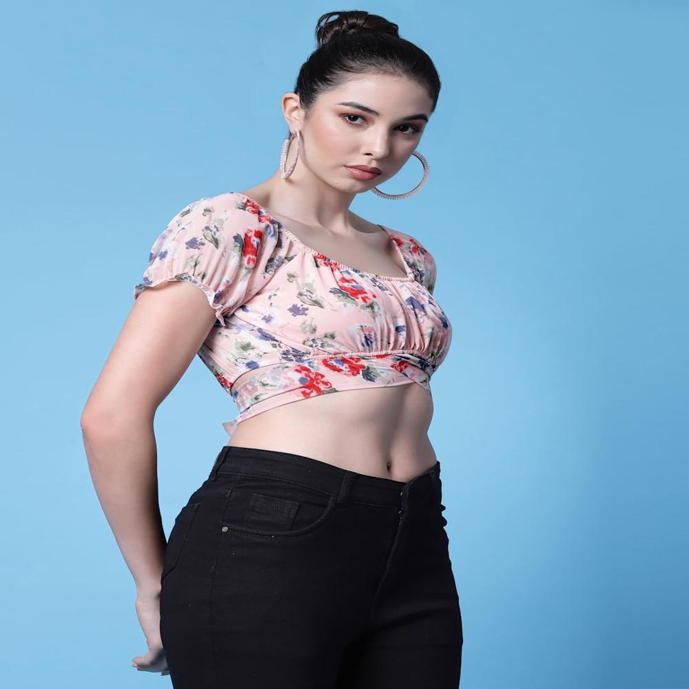 Women's Floral Fit Top