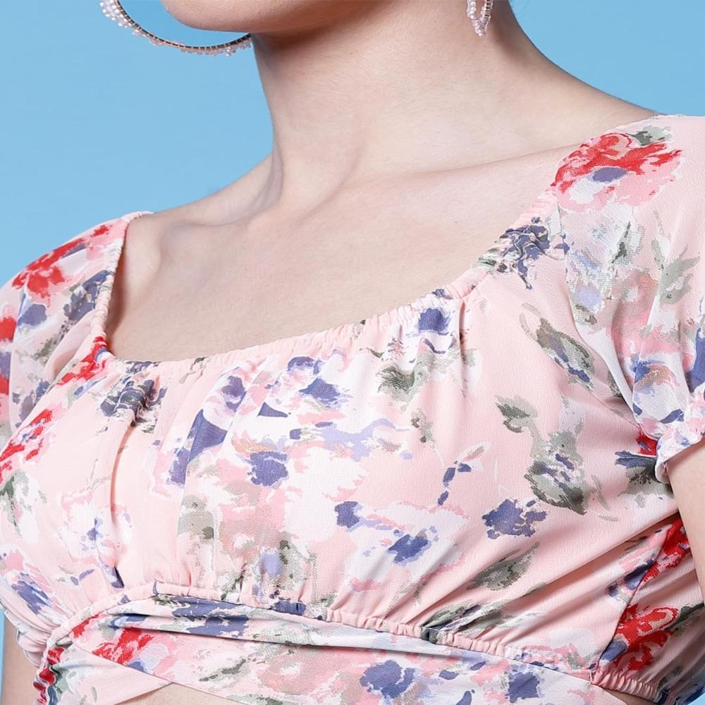 Women's Floral Fit Top