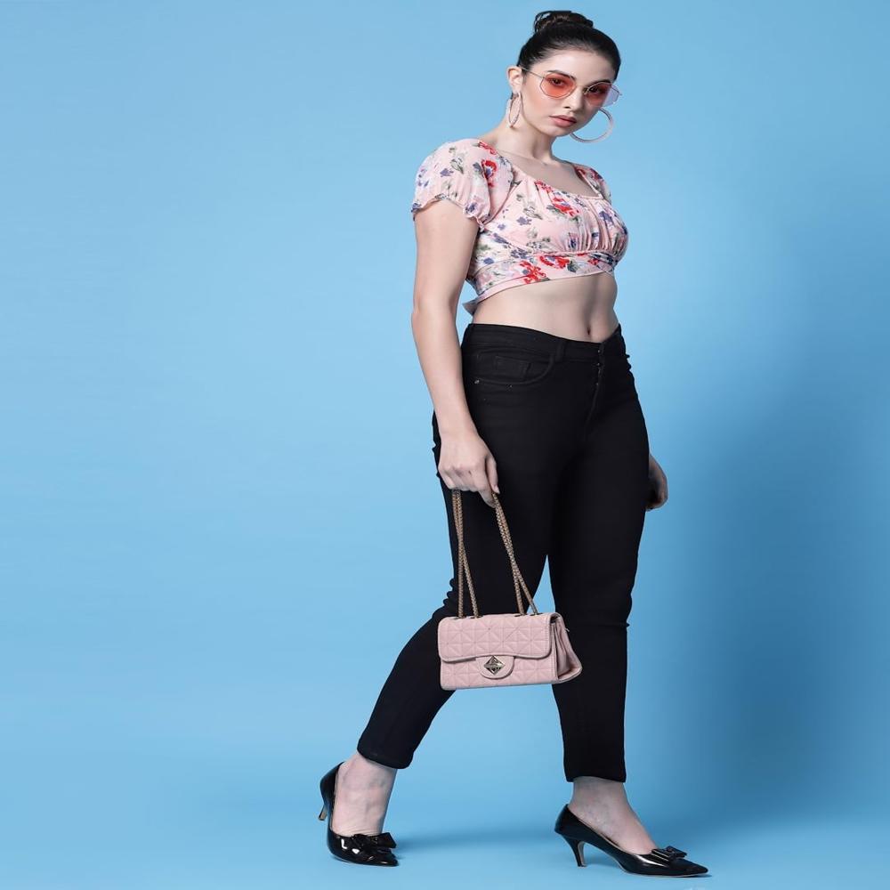 Women's Floral Fit Top