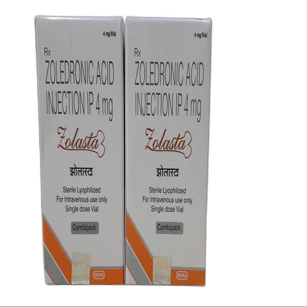 Zolasta Zoledronic Acid 4mg Injection