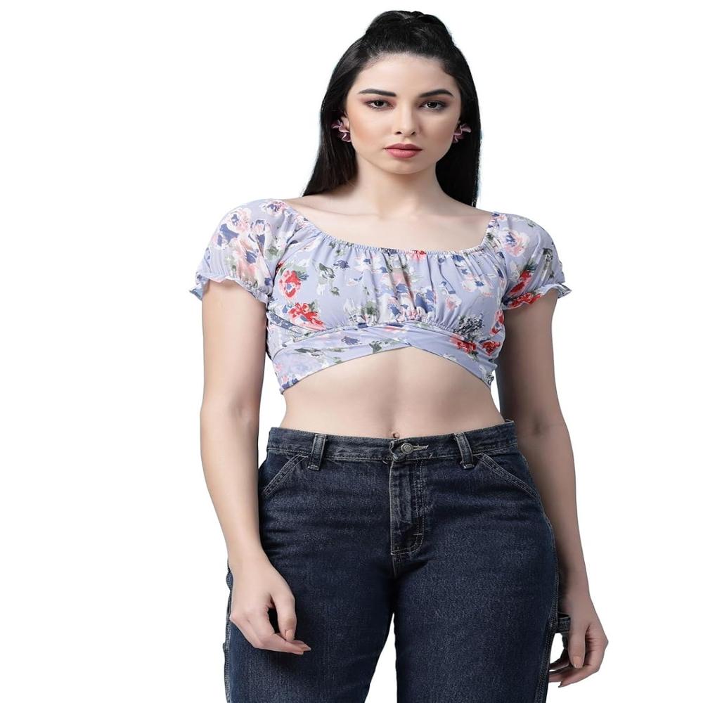 Women's Floral Relaxed Fit Top