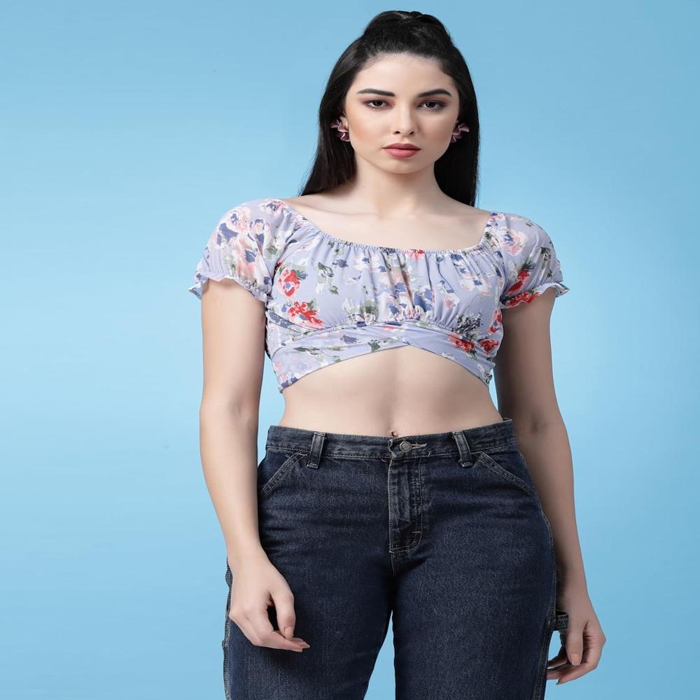 Women's Floral Relaxed Fit Top