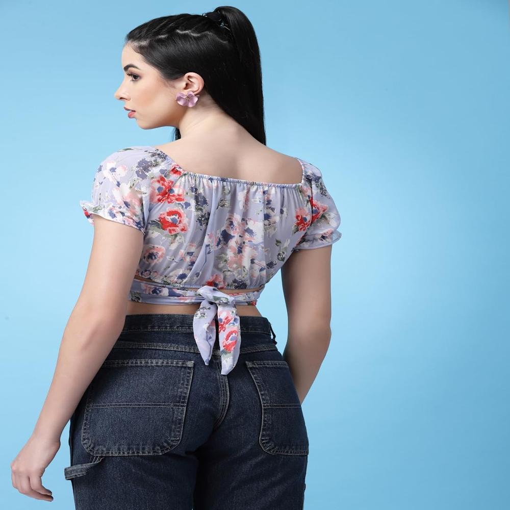Women's Floral Relaxed Fit Top