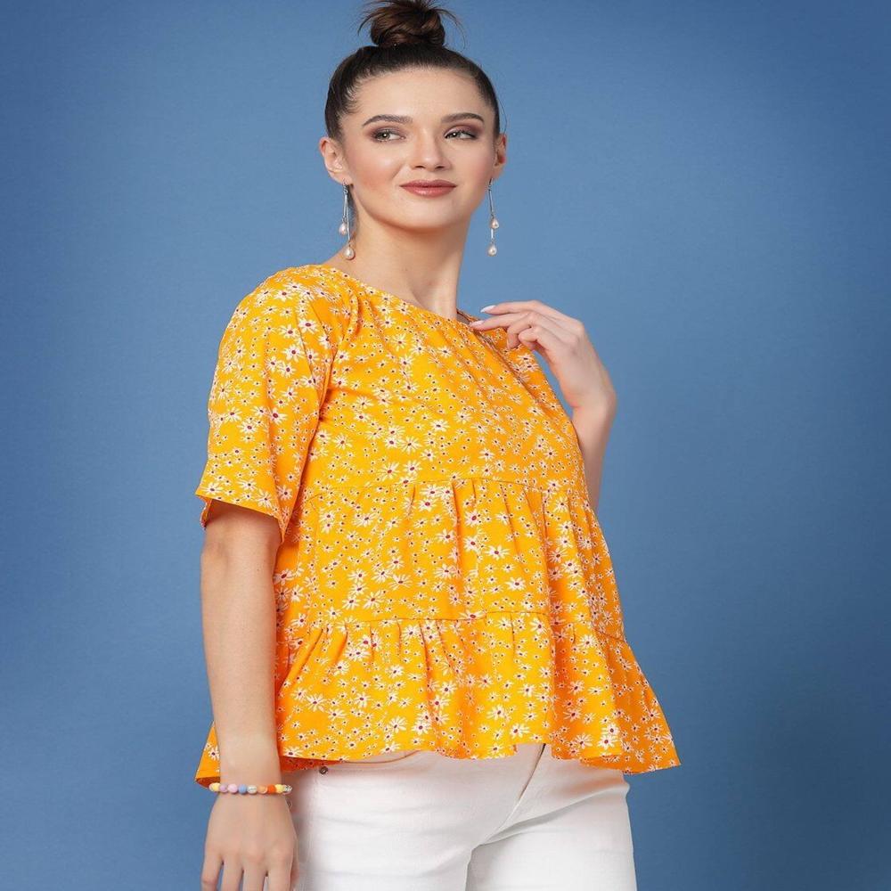 Western Wear Floral Top